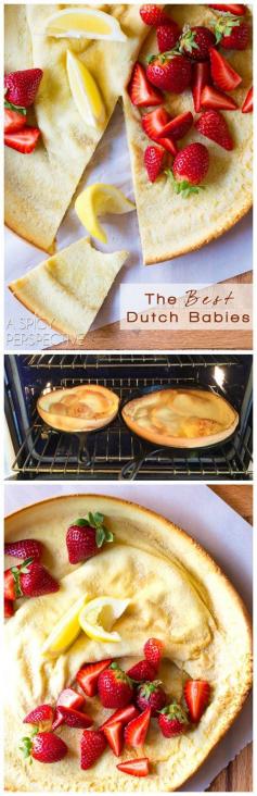 
                    
                        Must-Make: The BEST Dutch Babies! (Dutch Baby Recipe) on ASpicyPerspective... #pancakes
                    
                