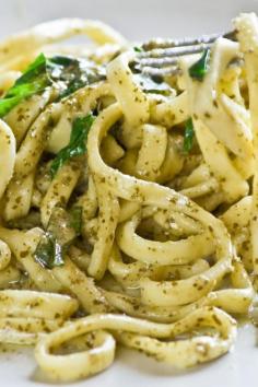Spinach Pesto & Tuna Linguine Recipe - ZipList