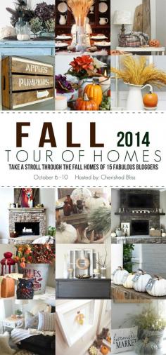 Beautiful fall home tour full of fall decor ideas via maisondepax.com #diy #fall