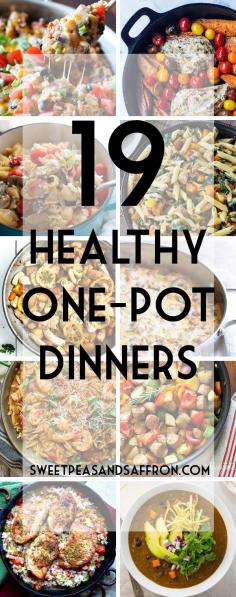 19 Healthy one pot dinners