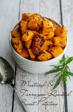 
                    
                        Mustard & Tarragon Roasted Sweet Potatoes | Carrie's Experimental Kitchen
                    
                