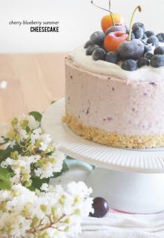 
                    
                        Cherry Blueberry Cheesecake
                    
                