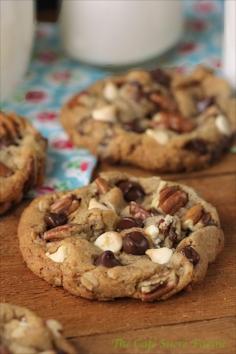 I Want to Marry You Cookies - Probably the best chocolate chip cookies you'll ever have! Minus the white chocolate chips.