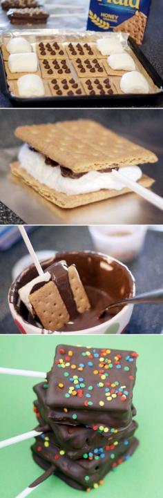Smores Pops Yummy!! - 18 Simple and Quick Dessert Recipes