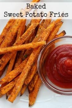 #Baked #SweetPotato #Fries #food #recipe #delicious