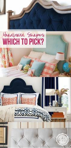 
                    
                        Headboard Shapes... Which to Pick?! - Happily Ever After, Etc.
                    
                