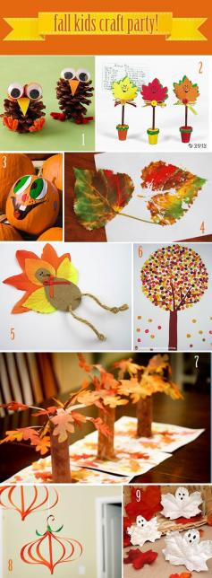 Fall Kids Craft Ideas love #7