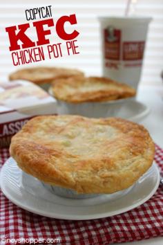 KFC Chicken Pot Pie Copycat Recipe