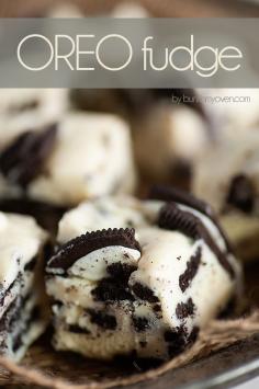 Oreo Cookie Fudge - & other oreo recipes