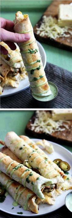 11. #Chicken Taquitos - 29 #Yummy Chicken Dinners to Shake up the #Table Tonight ... → Food #Dinners