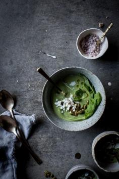 
                    
                        Local Milk | chilled avocado + arugula soup
                    
                