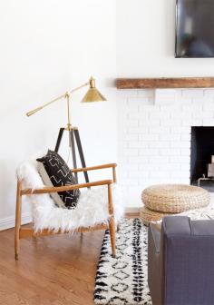 
                    
                        modern rustic living room makeover // sarah sherman samuel
                    
                
