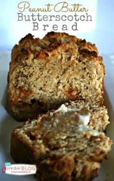 Peanut Butter Butterscotch Bread (by Today's Creative Blog)