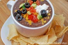 Freezer Cooking (or not): Black Bean Soup ~ 10 Minute Delicious Dinner!