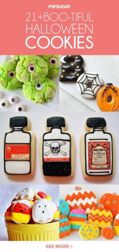 21 Boo-tiful Halloween Cookies