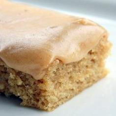 Peanut Butter Sheet Cake - peanut butter and icing - does it get any better than that?  That's my sweet tooth talking.