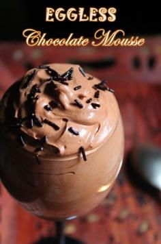 YUMMY TUMMY: Dark Chocolate Mousse Recipe / Chocolate Mousse Recipe without Eggs
