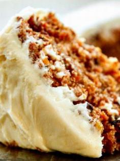 The BEST carrot cake recipe I have ever found! A buttermilk glaze seeps into the warm cake layers making it extra moist. Then a delicious cream cheese frosting is added to bring all the flavors together. It's even BETTER the next day!