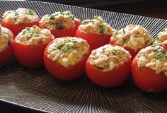 Tuna Stuffed Tomatoes | Community Post: 12 Knock-Your-Socks-Off Holiday Party Foods
