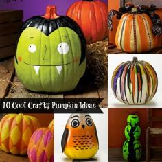 
                    
                        10 ways to decorate pumpkins for Halloween - so cute!:
                    
                