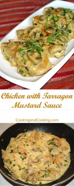 
                    
                        Chicken with Tarragon Mustard Sauce Recipe
                    
                