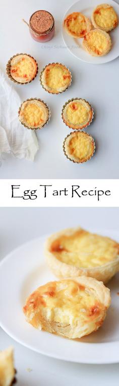 Portuguese Egg Tart Recipe