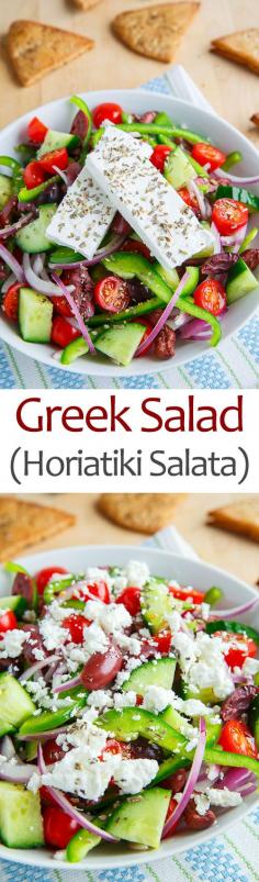
                    
                        Greek Salad (Horiatiki Salata)
                    
                