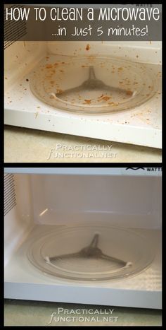 How to clean a microwave & other awesome DIY cleaning tips