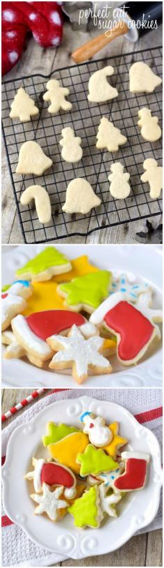 These Perfect Cut Sugar Cookies are soft, hold their shape, and are totally delicious! #delicious #recipe #cake #desserts #dessertrecipes #yummy #delicious #food #sweet #BigLots