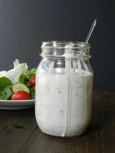 Dairy Free Ranch Dressing with a tip on milk conversions This is how I convert recipes: Heavy Cream = Coconut Milk (can) Whole Milk = Coconut Milk (box) or Soy Milk Non Fat Milk = Almond or Rice Milk Half & Half = Half Coconut Milk (can) & Half Coconut Milk (box)