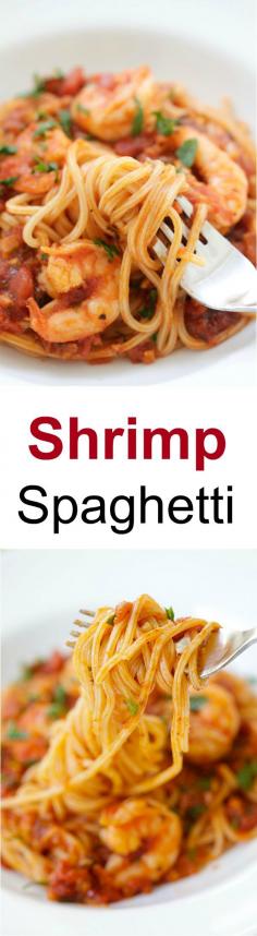 
                    
                        Shrimp Spaghetti – the easiest and most delicious shrimp spaghetti that even the pickiest eater likes, quick, easy and takes 20 mins | rasamalaysia.com #sponsored #ad #hungryis
                    
                