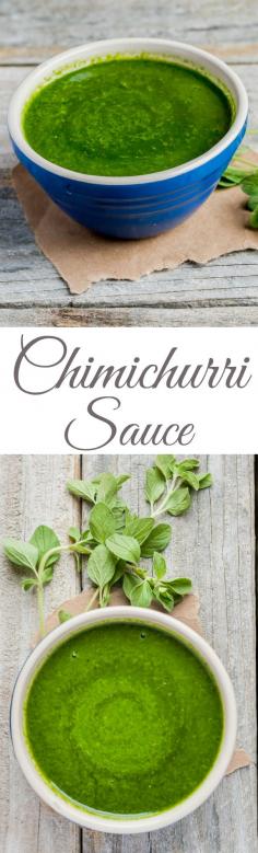
                        
                            If you've never had Chimichurri Sauce you're missing out! A perfect accompaniment to your next Steak Dinner!
                        
                    
