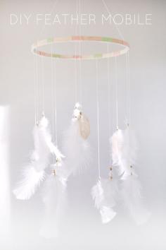 
                        
                            DIY Feather Mobile
                        
                    