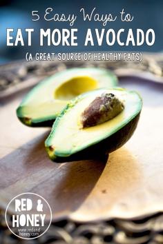 
                        
                            5 Easy Ways to Eat More Avocado.  So given all of the major health benefits of this delicious little superfood, I thought I’d put together a little list of some of the easiest things to do with avocados.  Enjoy!
                        
                    