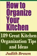 What makes a great kitchen is how you organize it. with this book you'll discover dozens of great ideas to save time and make your kitchen work much more efficient. Here are the best tips and tricks for organizing everything in your kitchen. Here's just a small sample of the tips included: Toss a few extra plastic clothes pins into your kitchen drawer. Use them to seal packages of partially used foods such as pretzels, chips, noodles, or rice. Save screw-top glass containers for storing dry goods in the pantry. Make a knife holder out of your empty thread spools. Insert screws in the spool holes and attach them to a cabinet door. Place the spools in a row, one butted right next to the other. The blades will fit in the gaps between the spools while the handles rest on the spools. If you store your sharp knives in drawers, keep the knives in a holder to prevent the blades from getting dull. If you've nowhere to hang a memo board for your notes, paint part of your kitchen door with three coats of blackboard paint. A phone center with a writing surface can be installed between two wall studs in your kitchen. Cut the wall between the two studs and build the center to fit the space. A~ large pair of tweezers can help you get olives and pickles out of narrow jars; tweezers are also useful for placing garnishes on food without touching the food with your hands, or for removing bones from fish fillets. Keep an aloe growing in your kitchen. The gel squeezed from a leaf can soothe insect bites, prickly heat, or sunburn. Washing your ice cube trays occasionally in hot soapy water will keep the cubes from sticking; they'll pop out much more easily. Rubber-coated plate rack makes a great cookbook holder. Create your own kitchen sink splash back by cutting a piece of clear plexiglass to size. Drill two small holes in it and nail it up on the wall. Plastic or wire baskets on casters provide excellent, easy-to-maneuver storage for unrefrigerated vegetables or loose cooking ute