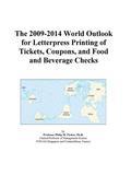 This econometric study covers the world outlook for letterpress printing of tickets, coupons, and food and beverage checks across more than 200 countries. For each year reported, estimates are given for the latent demand, or potential industry earnings (P.I.E.), for the country in question (in millions of U.S. dollars), the percent share the country is of the region and of the globe. These comparative benchmarks allow the reader to quickly gauge a country vis-à-vis others. Using econometric models which project fundamental economic dynamics within each country and across countries, latent demand estimates are created. This report does not discuss the specific players in the market serving the latent demand, nor specific details at the product level. The study also does not consider short-term cyclicalities that might affect realized sales. The study, therefore, is strategic in nature, taking an aggregate and long-run view, irrespective of the players or products involved. This study does not report actual sales data (which are simply unavailable, in a comparable or consistent manner in virtually all of the 230 countries of the world). This study gives, however, my estimates for the worldwide latent demand, or the P.I.E, for letterpress printing of tickets, coupons, and food and beverage checks. It also shows how the P.I.E. is divided across the world s regional and national markets. For each country, I also show my estimates of how the P.I.E. grows over time (positive or negative growth). In order to make these estimates, a multi-stage methodology was employed that is often taught in courses on international strategic planning at graduate schools of business.