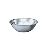This mixing bowl is made of stainless steel. Comes with rolled edges for easy grip and durability. It can be used to easily mix everything from macaroni salad to brownies. Whether you are making batches of muffins, making a seasoning mix, or melting chocolate for truffles on a double-broiler set-up, mixing bowls always come in handy. Mix dough, fold batters and whisk vinaigrettes with this 8-quart mixing bowl. Made of Stainless Steel the bowl retains temperature for chilling and marinating and a the curved interior surface allows for easy mixing and cleaning. Great for food preparation. Clean-up is exceptionally quick and easy with the polished finish. Perfect for home or commercial kitchens. Features Mixing bowl is perfect for home or commercial kitchens Whether you are making batches of muffins, making a seasoning mix, or melting chocolate for truffles on a double-broiler set-up Comes with rolled edges for easy grip This mixing bowl is made of stainless steel and features a flat base for exceptional balance while mixing Mixing bowls are an essential part of the cooking process and every restaurant and bakery needs to always keep a few on hand
