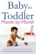 Baby to Toddler Month by Month follows your baby's journey from 6 months to 23 months, by which time your child will be a running, talking toddler with attitude and character. This month-by-month guide explains how your baby will be developing and what you can realistically expect to see each month. It covers sleep problems, feeding, development, and much more including: baby-led weaning or mixed weaning? You decide - includes step-by-step guides to both methods age-appropriate meal plans, finger foods and eating tips month by month encouraging your toddler to walk and talk when to take your child to the doctor, and spotting an emergency dealing with tantrums and attitude. the easy way coping with hitting and biting milestones - when to worry and when to wait it out. This book makes toddler behaviour fascinating rather than alarming or overwhelming.