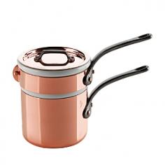 The Mauviel M'h ritage 1.5mm collection represents the total experience and heritage of Mauviel 1830, and is used by professionals and household cooks throughout the world. Features: -Polished copper exterior, 18/10 stainless steel interior, stainless.