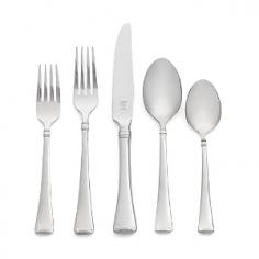 Flatware - The TWIN Angelico flatware collection features exquisite styling with a European influence. The upscale 18/10 stainless-steel design features graceful curves and a lustrous mirror finish. The elegant pattern is accented with a frost detail at the neck and the gentle curve at the end of each handle. The dinner knife blades are precision forged for long-lasting cutting performance. Sleek ergonomic handles offers a comfortable and safe grip. Crafted with generous proportions and weight, the timeless Angelico flatware collection will remain a popular pattern in your home for years to come. Since 1731, the TWIN line from Zwilling J.A. Henckels has represented superior quality for professional chefs and serious cooks worldwide. The Angelico collection reflects the highest standards of the legendary TWIN craftsmanship. Product Features Collection designed with European influence and elegant styling High-quality 18/10 stainless steel protects against rust and stains Fashioned with a lustrou - Specifications Model: 22774-345 Material: lustrous mirror finish 18/10 stainless steel (18% chromium and 10% nickel) Dinner Fork Size: 8"L x 1"W Weight: 1 1/2 oz. Salad Fork Size: 7 1/4"L x 1"W Weight: 1 1/2 oz. Knife Size: 9"L x 3/4"W Weight: 2 1/2 oz. Soup Spoon Size: 7 1/2"L x 1 1/2"W Weight: 2 oz. Teaspoon Size: 6 1/2"L x 1 1/4"W Weight: 1 oz. Use and Care TWIN flatware is dishwasher safe, but carefully follow the dishwasher instructions in regard to the amount of powder and rinse and the regular replenishment of regenerating salt. Wash flatware without delay. Used flatware should not remain dirty for long because remnants of food can attack the metal. This applies especially for all flatware pieces that are made of chromium-nickel steel. Remnants of food can cause unsightly stains. These can, however, easily be removed. Do not fill the flatware basket too tight. Place knives, forks and spoons