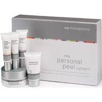 With this three-step personalized at-home peel, you can have perfectly smooth, balanced skin that looks visibly younger, clearer and more radiant. The My Personal Peel System kit allows you to customize and fine-tune a professional treatment according to your own skin's concerns and changing needs, all while renewing overall skin texture and appearance. Kit Includes: Power Peel Pads 20 pads Firming Anti-wrinkle Booster, .3 fl ozExtra Clear Booster, .3 fl ozBrightening Booster, .3 fl ozPost-Peel Restorer, .3 fl ozFeatures and Benefits: Want to target difficult skin concerns at the same time (such as oily t-zone, discolored sun damage and wrinkles).Want to balance skin that changes with seasons, environment, diet, stress and hormones. Like the convenience of an at-home treatment that delivers professional results. Want to easily upgrade your daily regimen with a weekly treatment that does it all. Have combination, oily or dry skin that is non-sensitive.