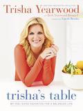 Country music superstar, Food Network standout, and bestselling cookbook author Trisha Yearwood shows how delicious foods and wholesome dishes are part of the same balanced lifestyle. Trisha Yearwood is as much a force in the kitchen as she is on stage. But after years of enjoying decadent Southern comfort food, her culinary philosophy is evolving. As Trisha says, ';I have adopted an 80/20 rule: 80 percent of the time I make good choices; 20 percent of the time I let myself splurge a little.' Whether surprisingly virtuous or just a little bit sinful, the recipes in Trisha's Table all bring that unmistakable authenticity you've come to love from Trisha. You'll find brand-new dishes emblematic of the variety and balance Trisha champions. They skimp on anything but flavor, including dairy-free Angel Hair Pasta with Avocado Pesto, low-calorie Billie's Houdini Chicken Salad, vegetarian Smashed Sweet Pea Burgers, and tasty, high-protein Edamame Parmesan, alongside too-good-to-give-up family favorites, such as Slow Cooker Georgia Pulled-Pork Barbecue, Chicken Tortilla Casserole, Snappy Pear-Cranberry Crumble, and Chocolate Chip Cookie Dough Balls. Trisha wants to feed her loved onesand yours, toofood that tastes good and food that's good for you. So pull up a seat at Trisha's Table and dig in!