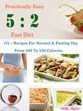 Eat normally for 5 days & have two low-calories but highly nutritional food days per week to lose weight considerably, Sound pleasant & easy! Yes it is, 5:2 FASTING also called 'THE INTERMITTENT FASTING DIET' is a simple way to reduce your calorie intake over the week without making you feel deprived. Eat only 500 calories for women/600 calories for men - on each of two non-consecutive days per week. Split the calories over breakfast, lunch, dinner and snacks or you could simply opt to eat breakfast/lunch and dinner or just one main meal and some snacks. Eat good, drink lots of water, exercise for 30 minutes three times a week on non-fasting days & lose weight of approx 15-20 lbs in just 5 weeks! 5:2 FASTING is really useful in not only losing weight but also regaining control over food and appetites. You won't need to starve or feel guilty about eating the things you enjoy. Check out 175 nourishing yummy calorie controlled recipes under 100 to 350 calories for both Fasting as well as Normal Days also a sample meal plan to plan your 5:2 FAST DIET meals carefully.