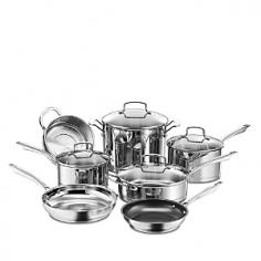 Sturdy, stylish, professional-quality stainless steel cookware from Cuisinart outfits your kitchen with the perfect option for every and any cooking task.