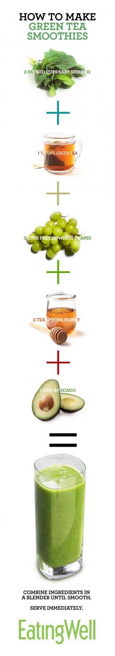 Green Tea Smoothie Recipe