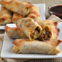 Crispy Baked Egg Rolls