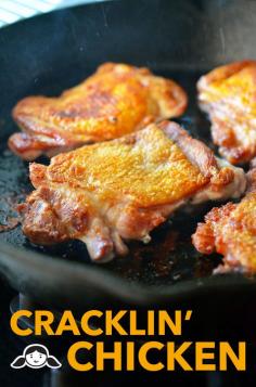 Cracklin' Chicken by Michelle Tam nomnompaleo.com