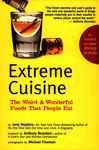 Sit down for a meal with the locals on six continents - what they eat may surprise you. Extreme Cuisine examines eating habits across the global neighborhood, showing once and for all that road kill for one culture is restaurant fare for another! "I could not have written A Cook's Tour without this book. There is so much I would have missed. And experience has shown me that no matter how frightening a dish may look on the page, in front of you, on the table, with a proud host watching your first tasting and the accompaniment of much local beverage, it's almost always worth the ride. For truly how bad can it be? "So dig in. Enjoy. Eat without fear or prejudice, secure in the knowledge that millions of people have been enjoying this fare for centuries without ill effect. Get away from your hotel dining room and the tourist terrordomes and range wild and free. Eat. Eat adventurously. Miss nothing. It's all here in these pages." From the Introduction by Anthony Bourdain