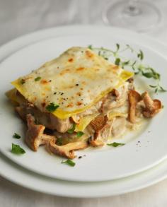 Recipe of the Month: Chicken, Girolle And Chanterelle Open Lasagne