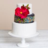Floral Freckles Custom Cake